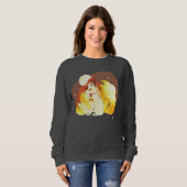 The Golden Kyubi | Mythical Luck & Prosperity Sweatshirt (Vorne ganz)