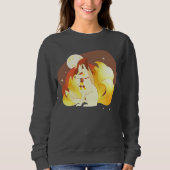 The Golden Kyubi | Mythical Luck & Prosperity Sweatshirt (Vorderseite)