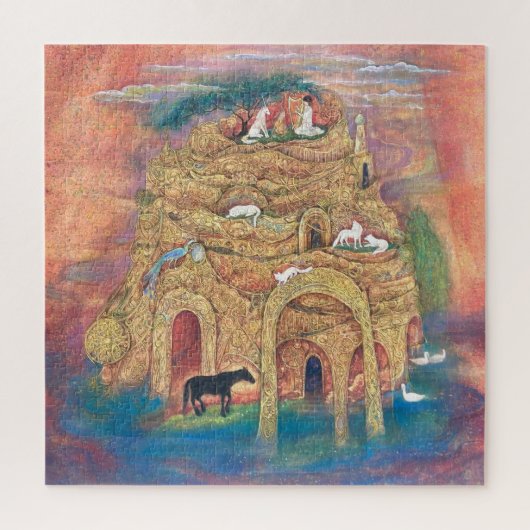 The Golden Labyrinth of Animal Paradise Puzzle (Vertikal)