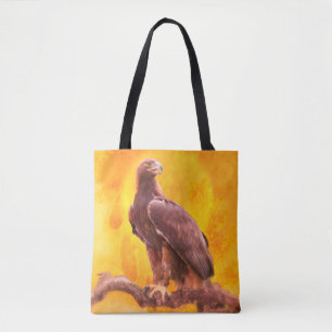 "THE GOLDEN ONE" Goldener Adler Tasche