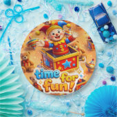 The golden party box pappteller (Party)