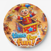 The golden party box pappteller (Vorderseite)