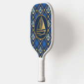 The Golden Sailor  Pickleball Schläger (Links)