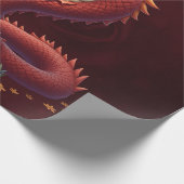 The golden serpent dragon. geschenkpapier (Ecke)
