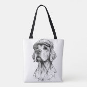 The Golden Soul: Marble Retriever Pet Tote Bag Tasche (Rückseite)