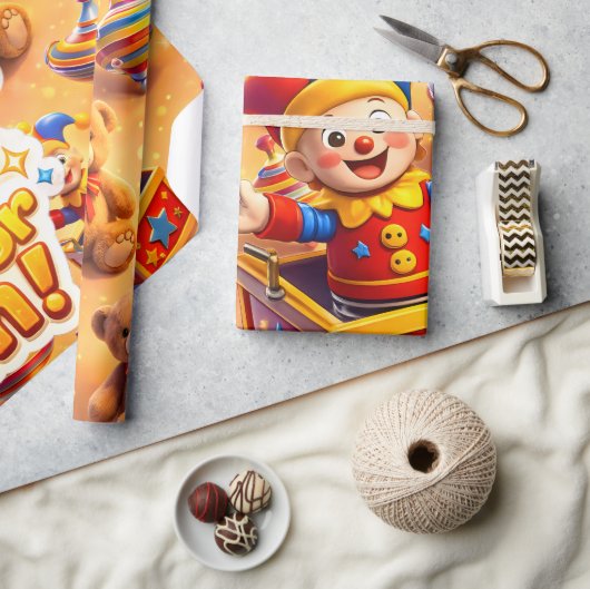 The golden toybox premium wrapping wrap geschenkpapier (Handwerk)