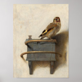 The Goldfinch, 1654 von Carel Fabritius Poster