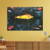 The Goldfish by Paul Klee Leinwanddruck (Insitu (Wohnzimmer))