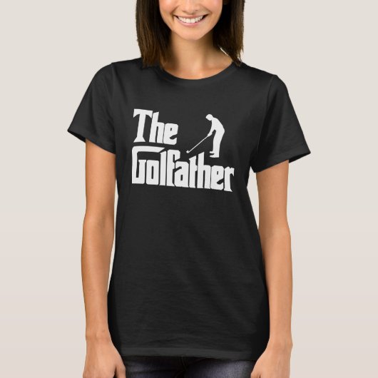 The Golfather  Xmas Golf  For Golfers Godfather T-Shirt (Vorderseite)