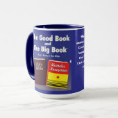 The Good Book and The Big Book Mug, 444 ml Tasse (Vorderseite Links)