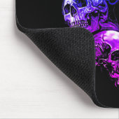 The Good Girl In Me Got Tired Of The Bull Skull Ro Mousepad (Ecke)