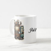 "The Good Intentions Machine" Kaffeetasse (Vorderseite Links)