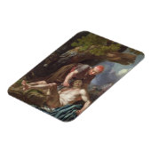 The Good Samaritan, C.1751-52 (Öl für Kanvas) Magnet (Linke Seite)
