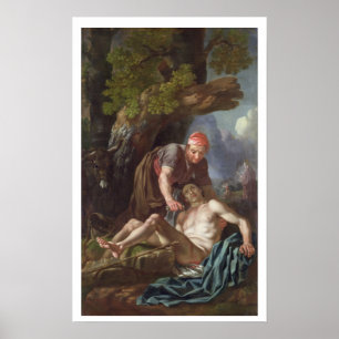 The Good Samaritan, C.1751-52 (Öl für Kanvas) Poster