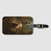 The Good Shepherd and the Lost Lamb – Jesus & Lamb Gepäckanhänger (Vorderseite (Horizontal))