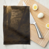 The Good Shepherd and the Lost Lamb – Jesus & Lamb Geschirrtuch (Viertel Falte)