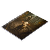 The Good Shepherd and the Lost Lamb – Jesus & Lamb Notizblock (Linke Seite)