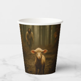 The Good Shepherd and the Lost Lamb – Jesus & Lamb Pappbecher