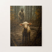 The Good Shepherd and the Lost Lamb – Jesus & Lamb Puzzle (Vertikal)