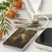 The Good Shepherd and the Lost Lamb – Jesus & Lamb Schlüsselanhänger (Vorderseite rechts)