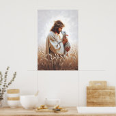 The Good Shepherd Bible Art Christian Art Jesus Ar Poster (Küche)