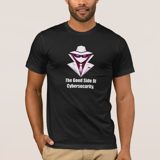 The Good Side Of Cybersecurity Advocate T-Shirt (Vorderseite)