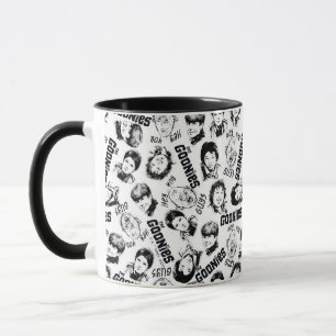 The Goonies Characters Pattern Tasse