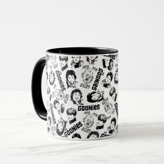 The Goonies Characters Pattern Tasse (Vorderseite Links)