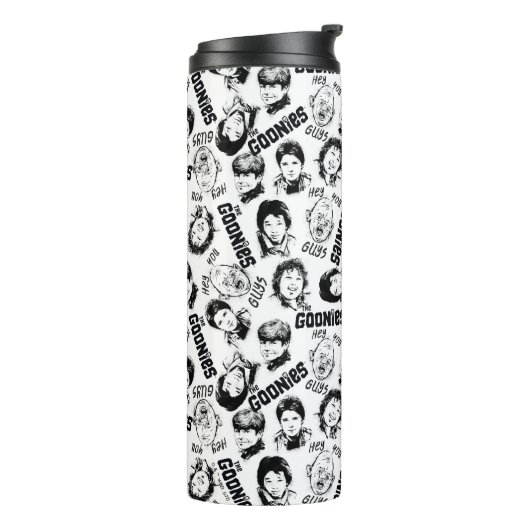 The Goonies Characters Pattern Thermosbecher (Nach links gedreht)