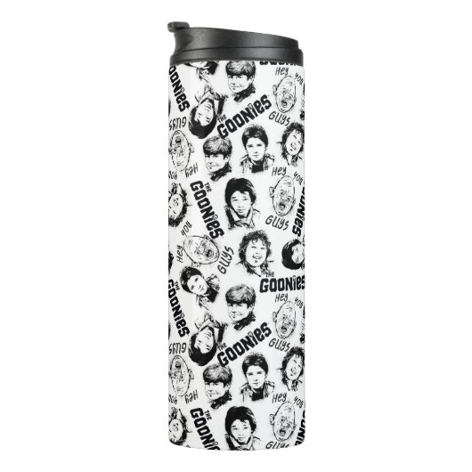The Goonies Characters Pattern Thermosbecher (Nach rechts gedreht)