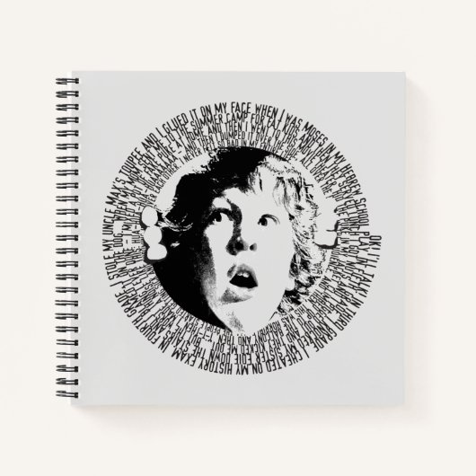 The Goonies Chunk Confession Graphic Notizblock (Vorderseite)