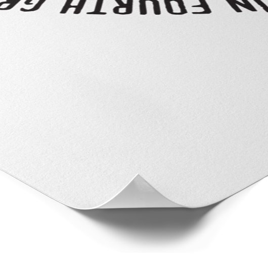 The Goonies Chunk Confession Graphic Poster (Ecke)