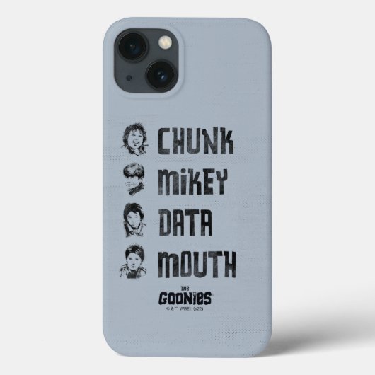 The Goonies | Chunk, Mikey, Data, Mouth Case-Mate iPhone Hülle (Rückseite)