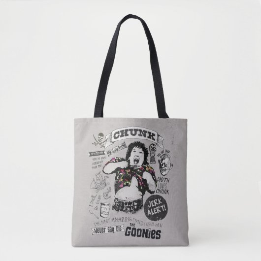 The Goonies Chunk Retro Collage Tasche (Vorderseite)
