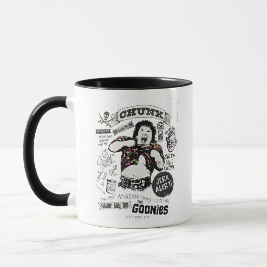 The Goonies Chunk Retro Collage Tasse (Links)