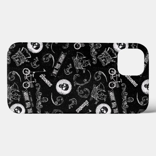 The Goonies Icons Pattern Case-Mate iPhone Hülle (Rückseite (Horizontal))