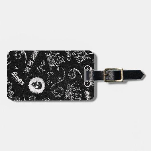 The Goonies Icons Pattern Gepäckanhänger (Vorderseite horizontal)