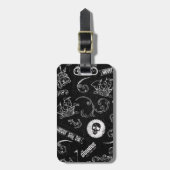 The Goonies Icons Pattern Gepäckanhänger (Vorderseite vertikal)