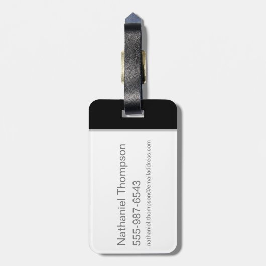 The Goonies Icons Pattern Gepäckanhänger (Rückseite vertikal)