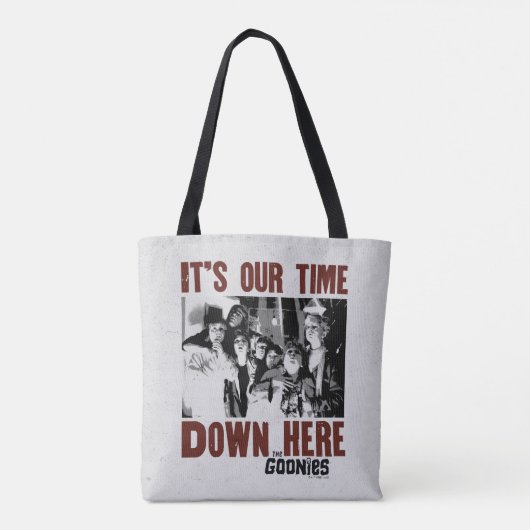 The Goonies "It's Our Time Down Here" Tasche (Rückseite)