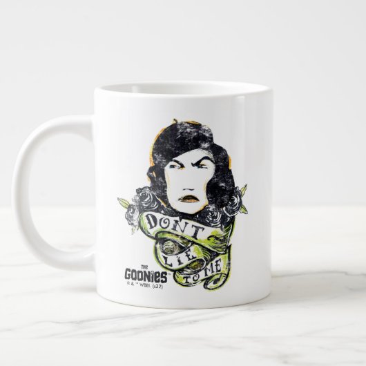 The Goonies Mama Fratelli "Don't Lie To Me" Jumbo-Tasse (Links)