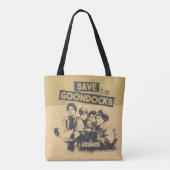 The Goonies "Save The Goon Docks" Tasche (Rückseite)