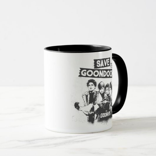 The Goonies "Save The Goon Docks" Tasse (VorderseiteRechts)