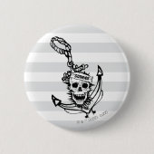 The Goonies Skull & Anchor Graphic Button (Vorderseite)