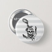 The Goonies Skull & Anchor Graphic Button (Vorne & Hinten)