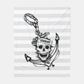 The Goonies Skull & Anchor Graphic Fleecedecke (Vorderseite)