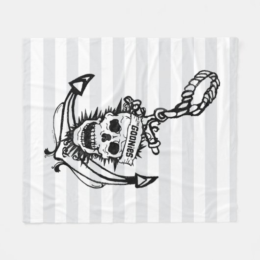 The Goonies Skull & Anchor Graphic Fleecedecke (Vorderseite (Horizontal))