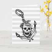 The Goonies Skull & Anchor Graphic Karte (Gelbe Blume)