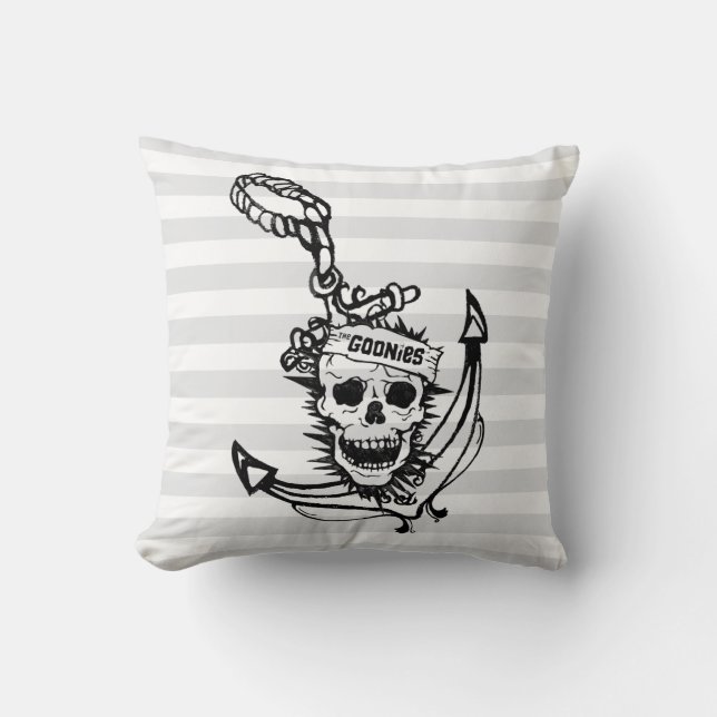 The Goonies Skull & Anchor Graphic Kissen (Vorderseite)