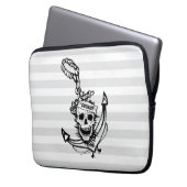 The Goonies Skull & Anchor Graphic Laptopschutzhülle (Vorderseite Links)